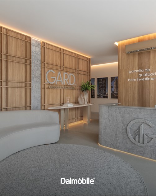 Móveis personalizados para ambiente corporativo: projeto Gard Empreendimentos