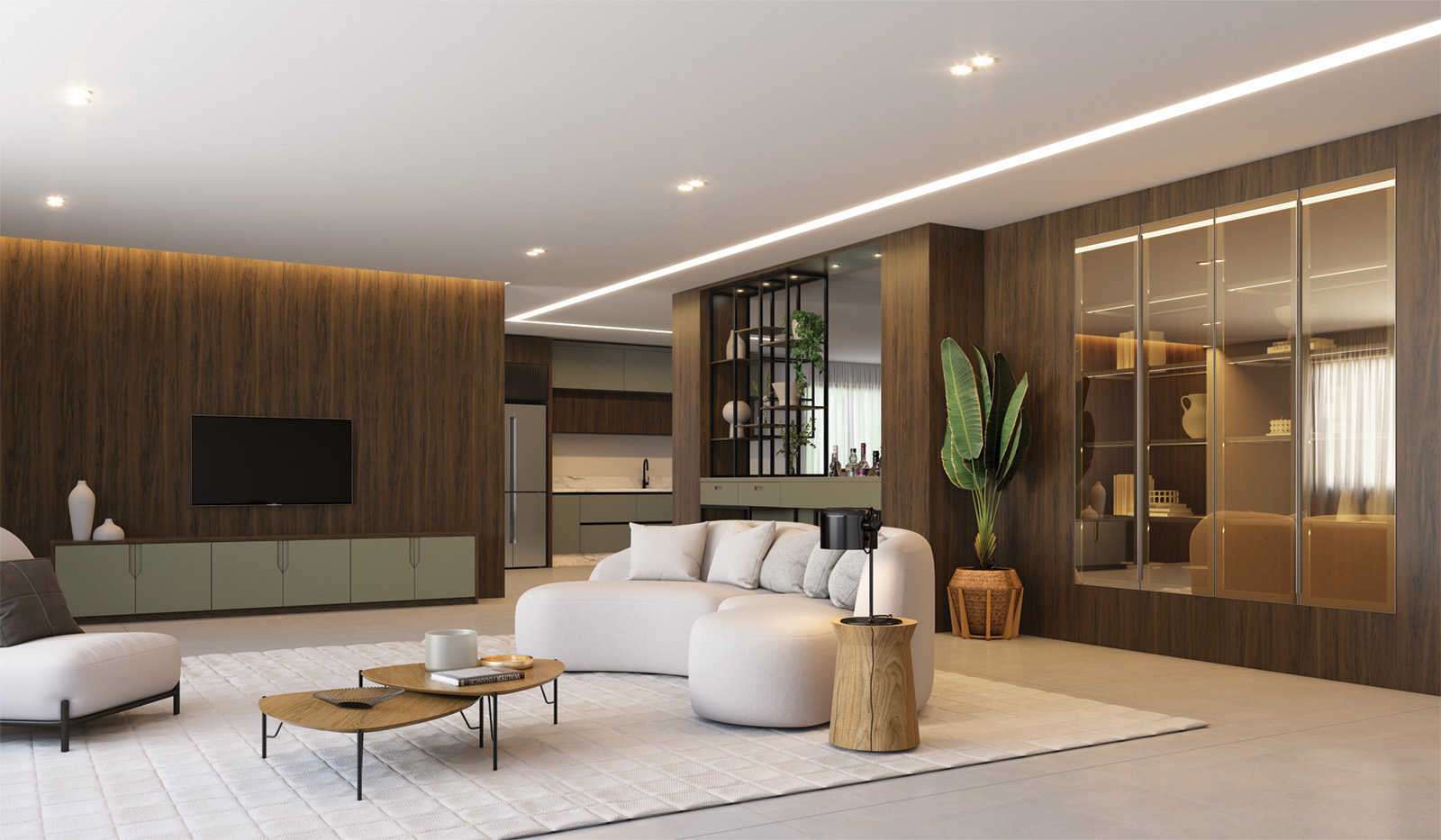 Sala de Estar Sob Medida: Como Criar um Ambiente Funcional, Elegante e Integrado na Serra Gaúcha